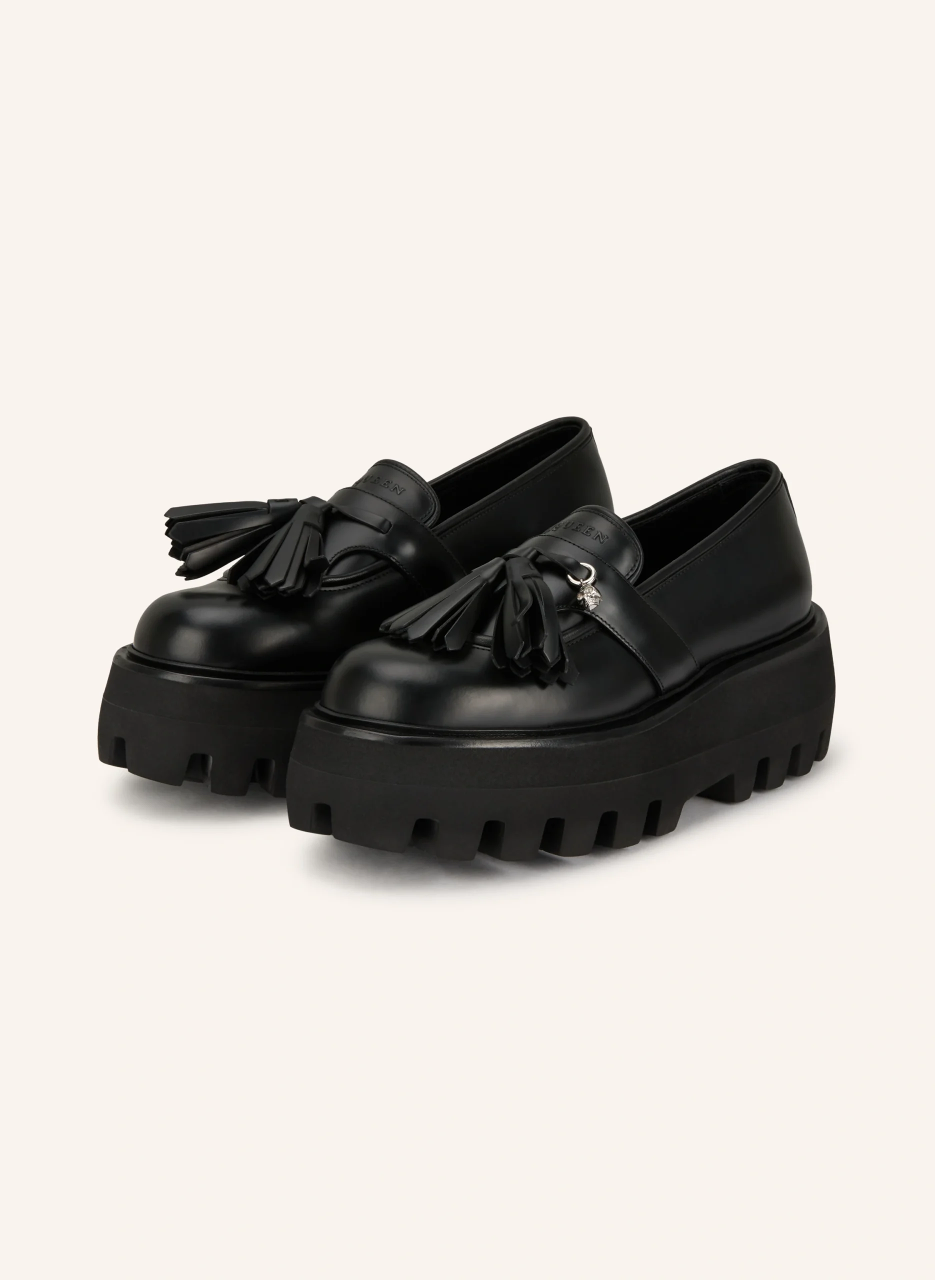 McQUEEN Loafersy na platformie SOFA