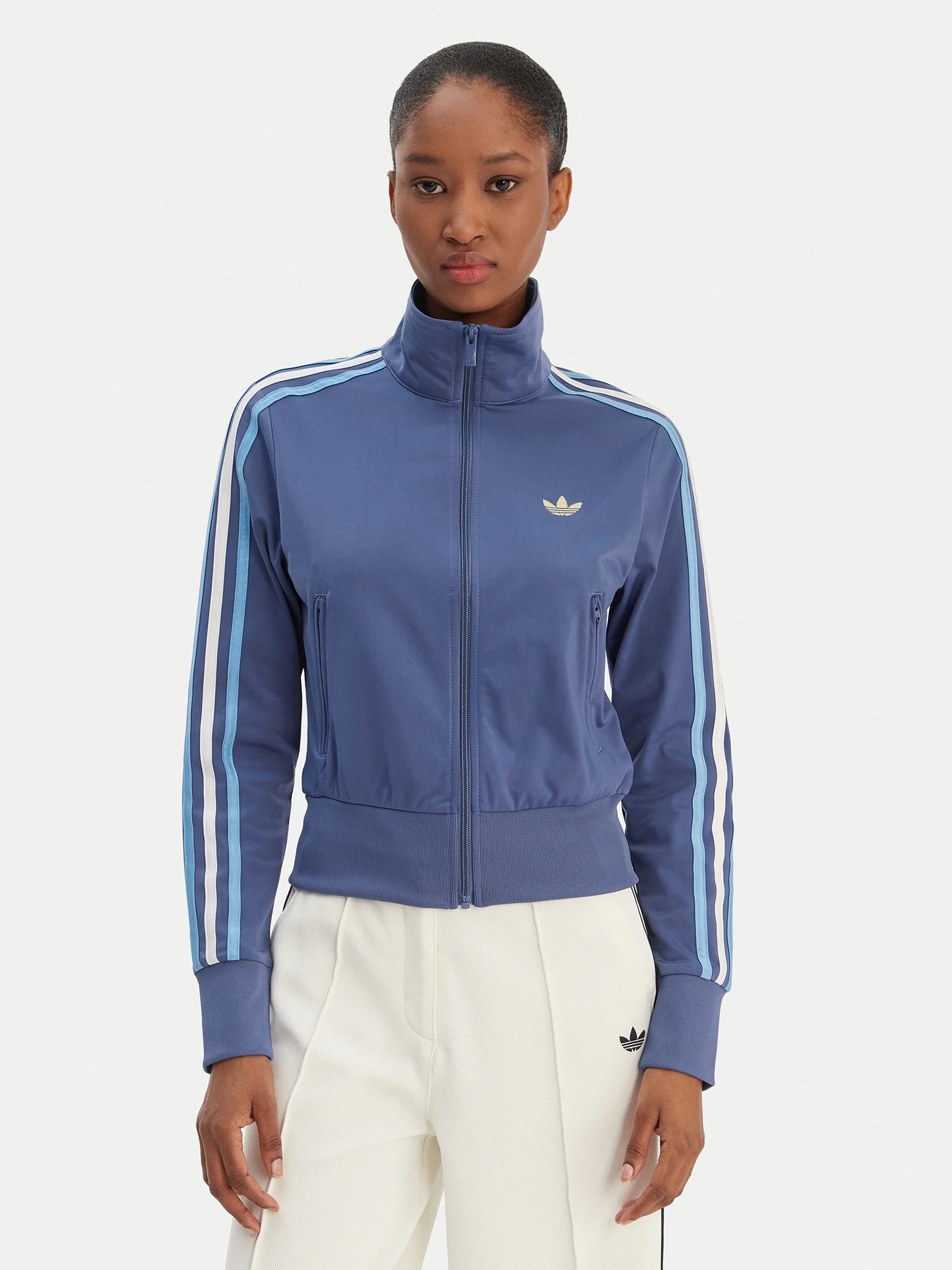 Adidas Bluza Firebird Classic KD7981 Czarny Regular Fit